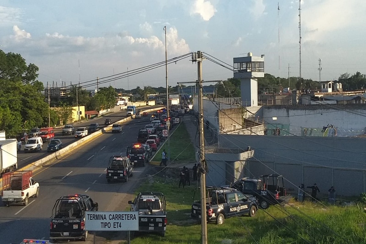 Riña en penal de Tabasco deja muertos