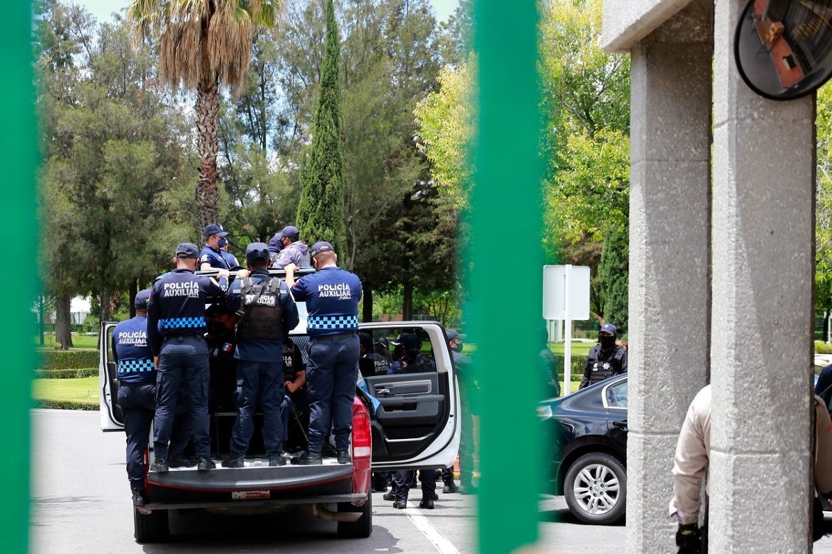 Toma de la UDLAP por la policía