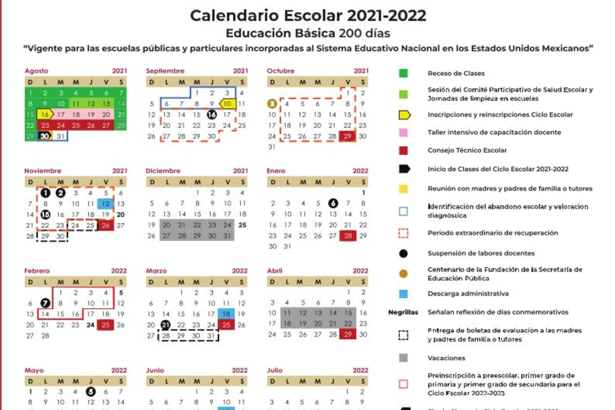 Calendario Escolar