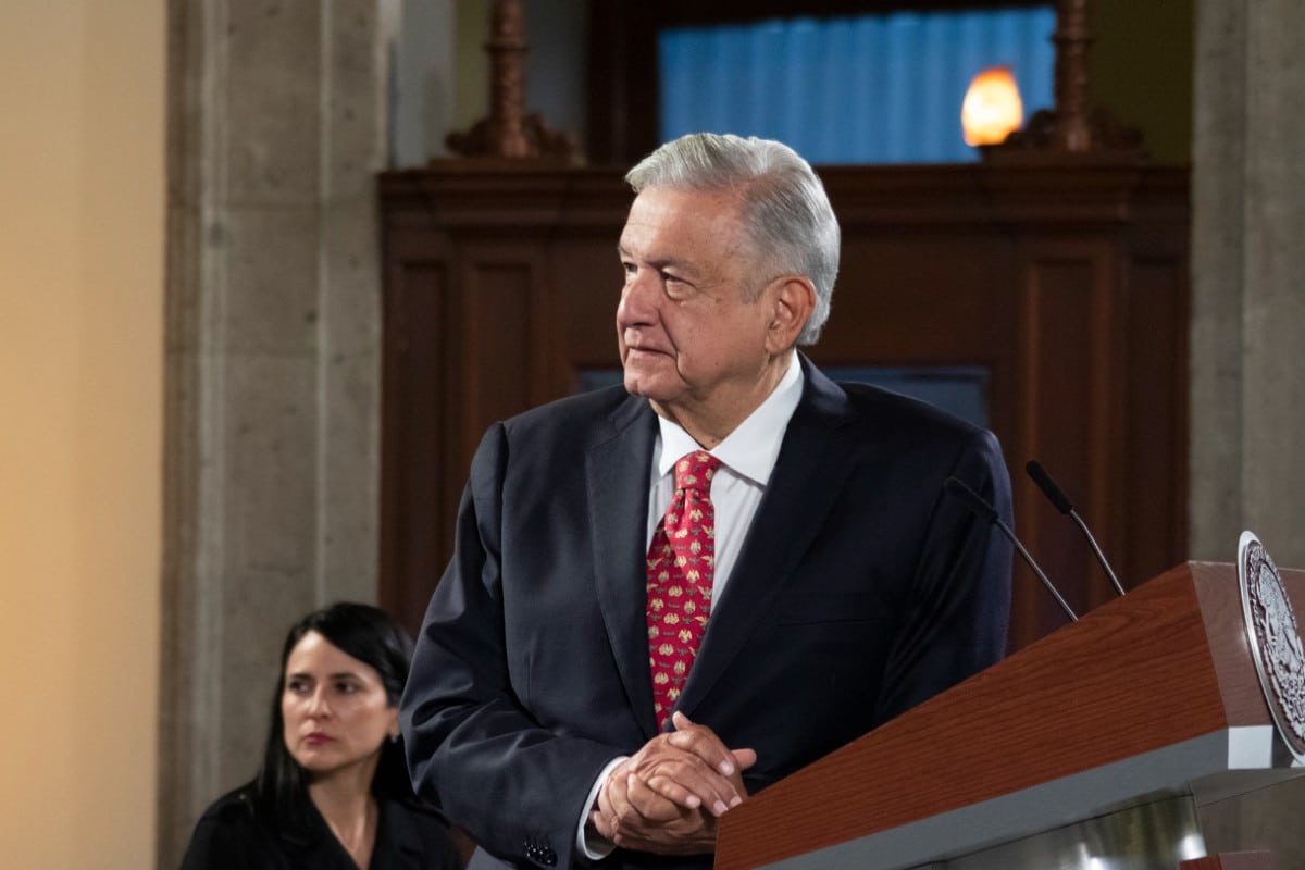 AMLO señaló que a la oposición se le olvida que Genaro García Luna está preso en Estados Unidos.