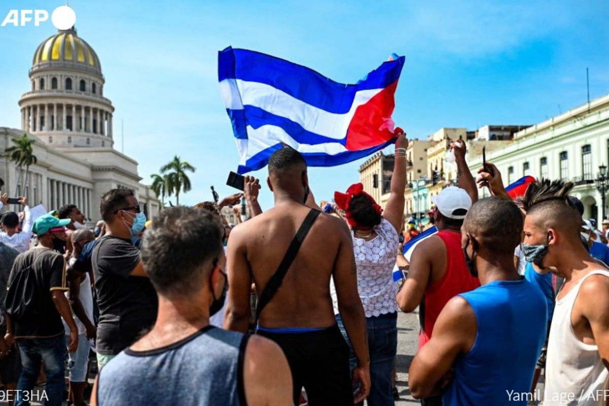 Protestas en Cuba