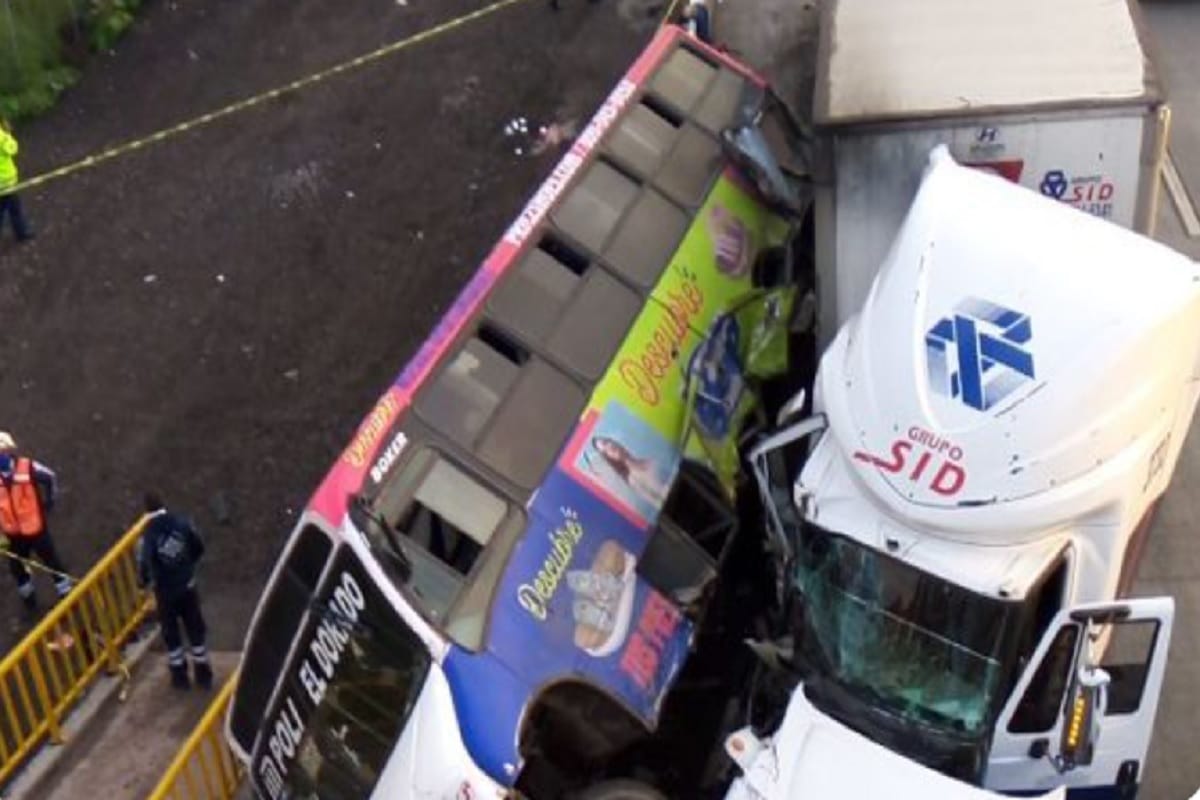 Accidente en la México-Querétaro