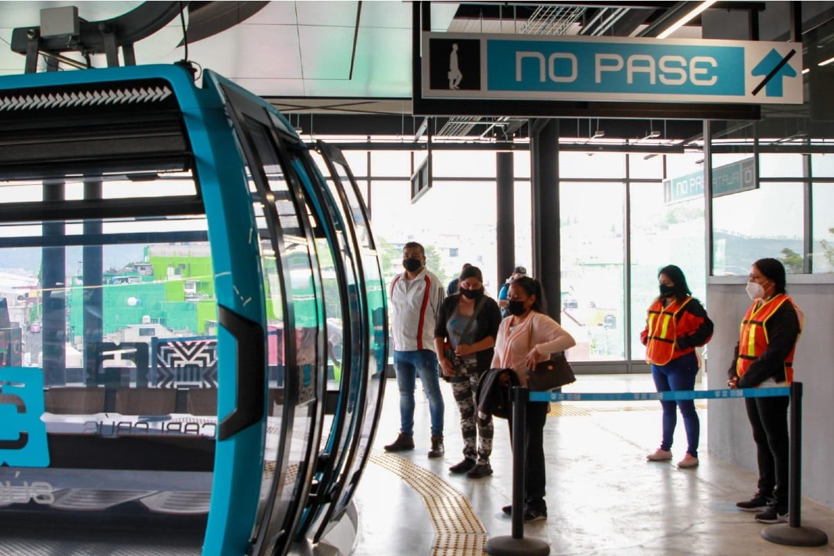 Inauguran cablebús en la CDMX