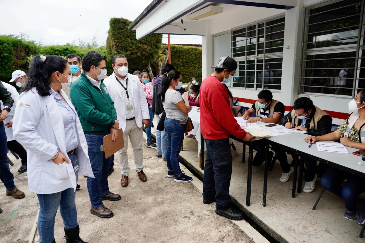 El titular del Seguro Social informó que Chiapas ya no ocupa el último lugar en vacunación contra el Covid-19