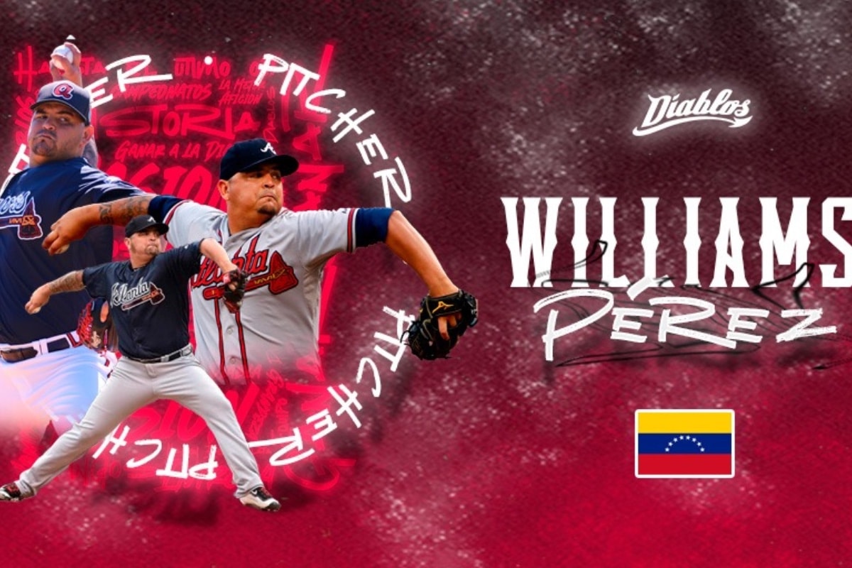 Diablos Rojos anuncian llegada de Williams