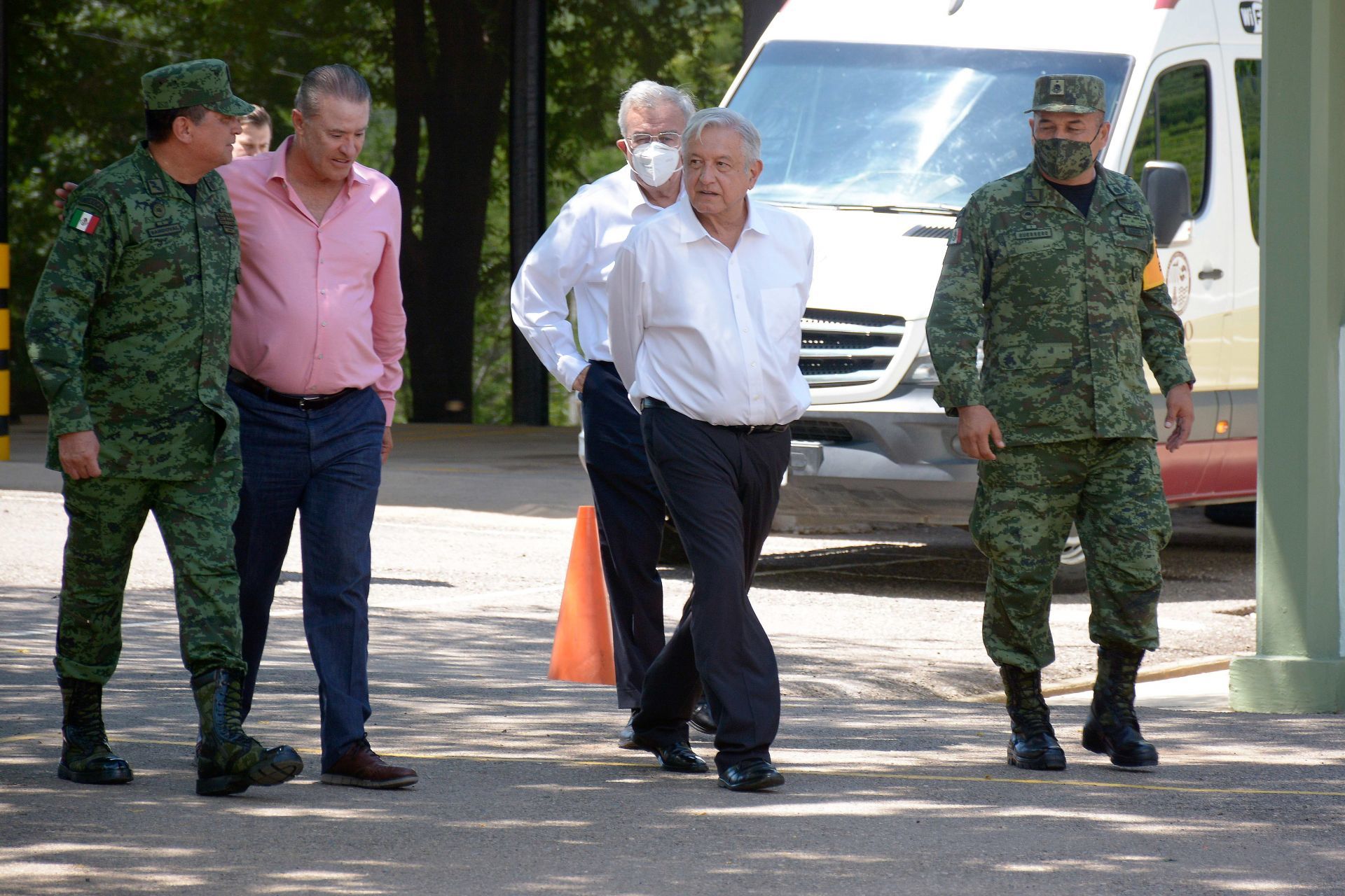 El Presidente confirmó que visitó el fin de semana, fuera de agenda, Sinaloa.