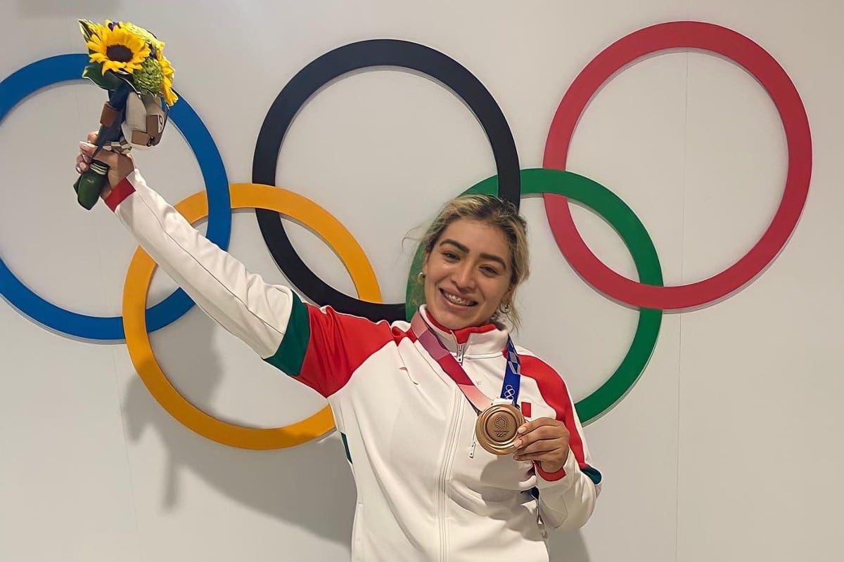 Aremi Fuentes da una medalla a México en Tokio