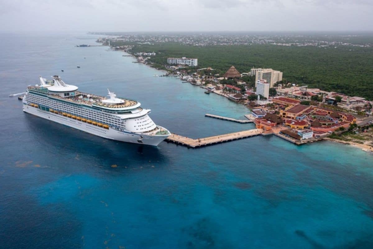 Con medidas de protección sanitaria se reactivó el turismo de cruceros en Quintana Roo