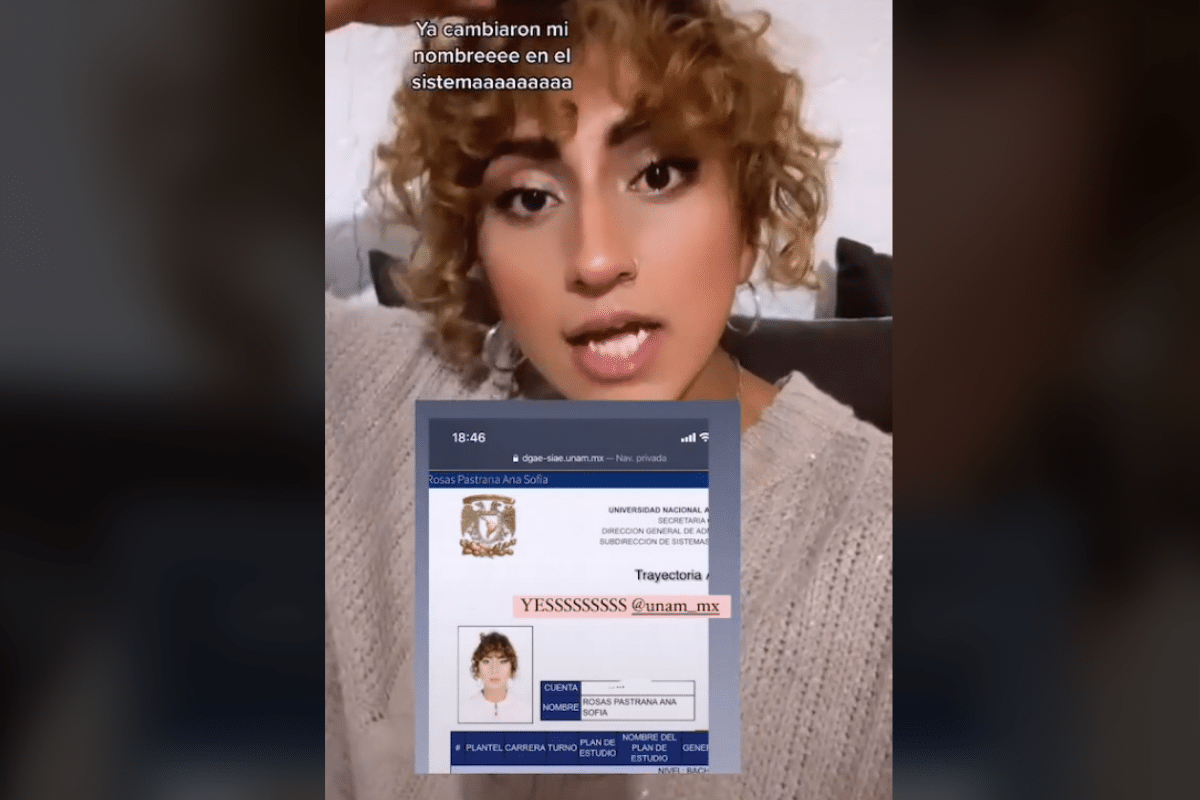 La UNAM cambia el nombre en documentos oficiales de alumna transgénero