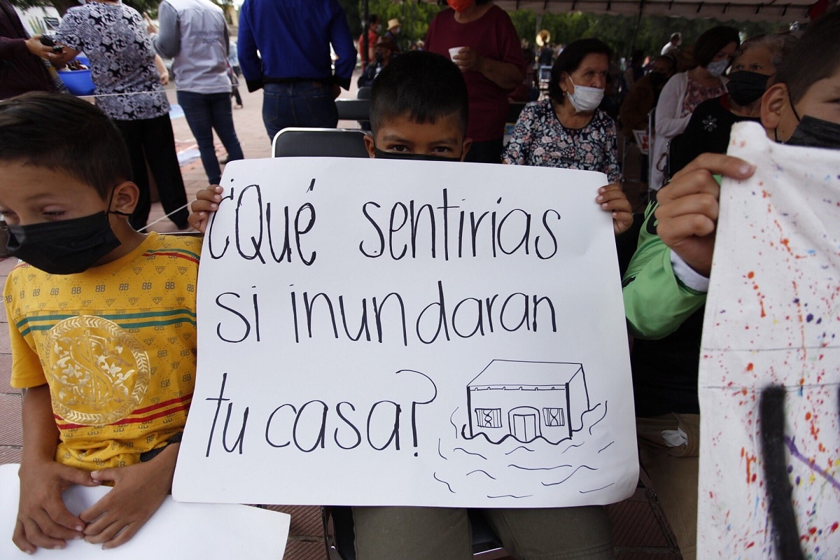 AMLO protesta Zapotillo