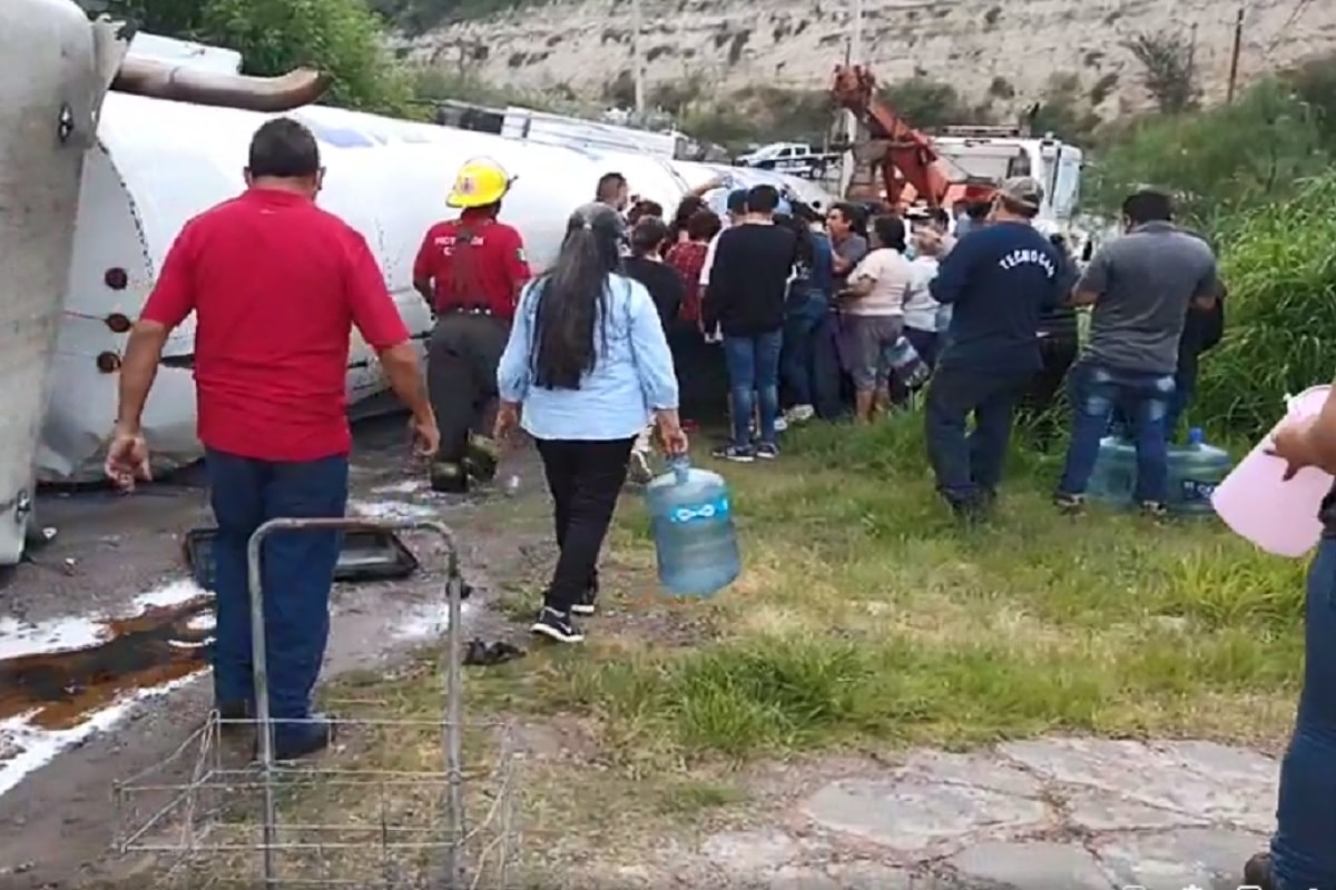 Robo de leche en Tula Hidalgo