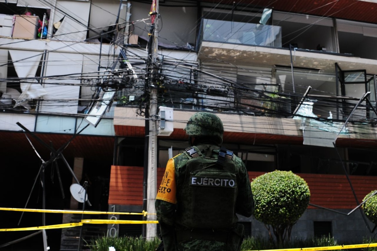 Al menos 29 familias están alojadas de manera temporal en un hotel de la zona.