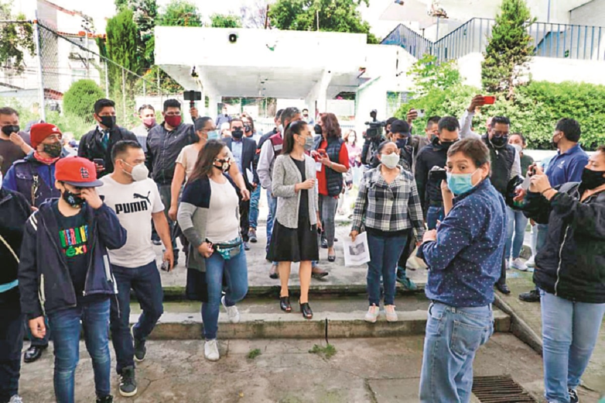 escuelas por reconstruir Sheinbaum