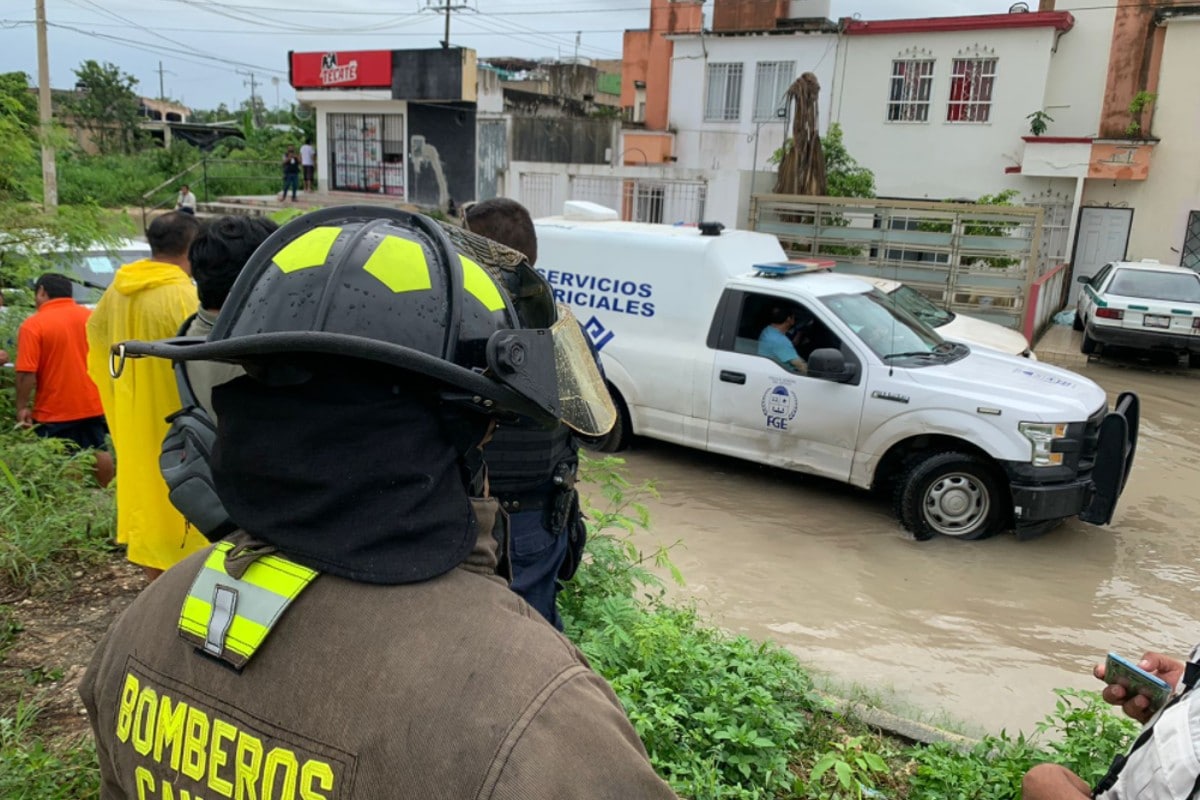 mujer electrocutada en e Cancún