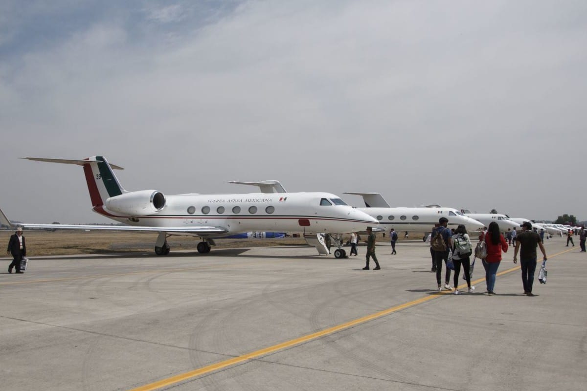 El Aeropuerto Felipe Ángeles recibió la FAMEX 2021.