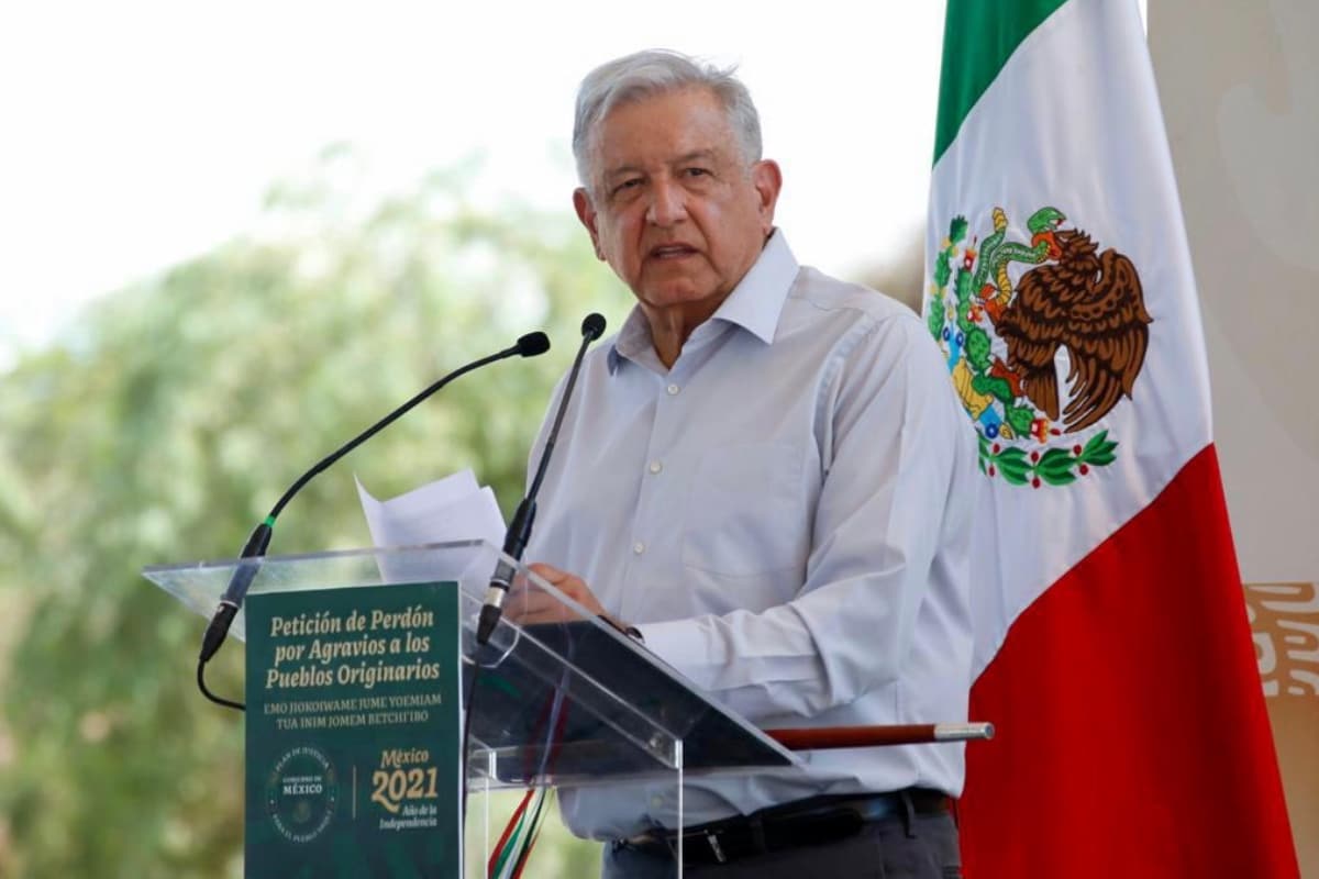 Promete AMLO recorrer pueblos Yaquis para que se haga justicia