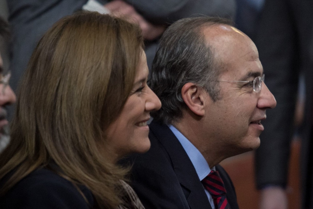 Felipe Calderón y Margarita Zavala.