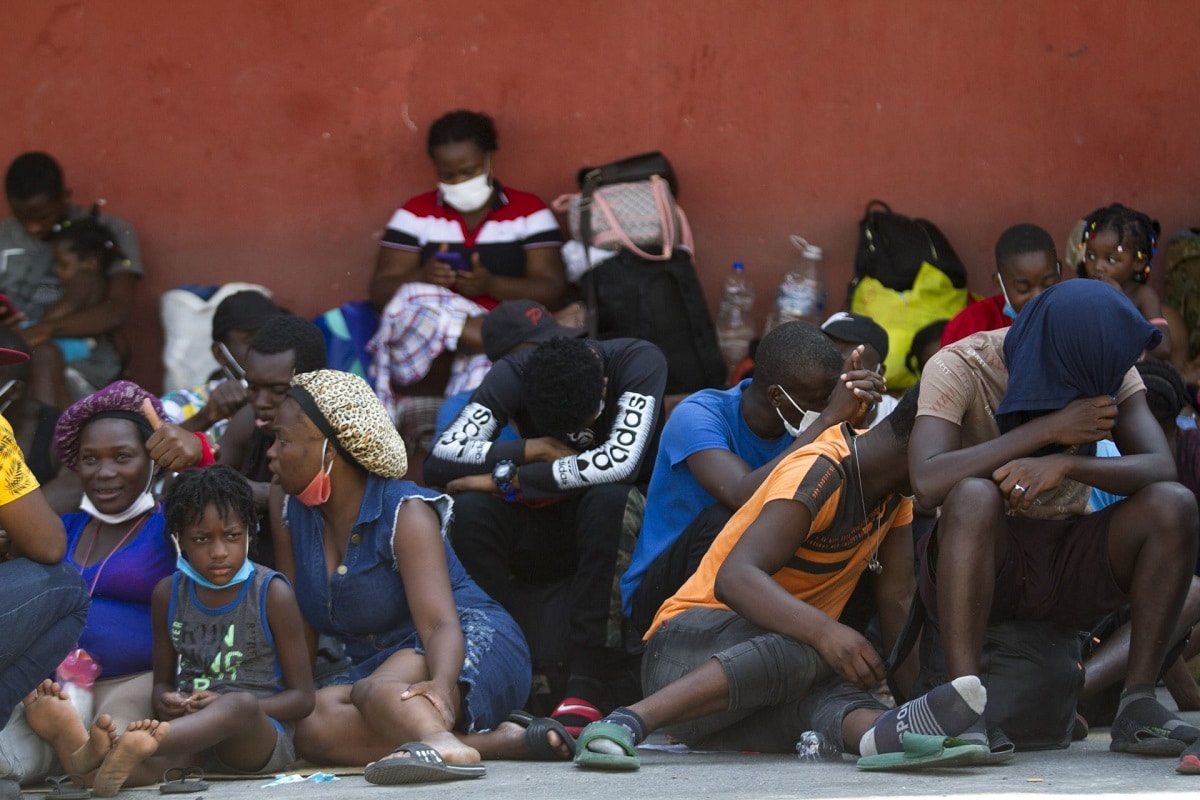 Haitianos en México