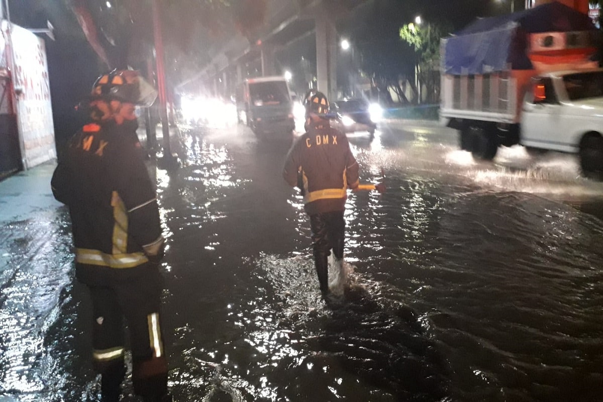 Lluvia en la CDMX