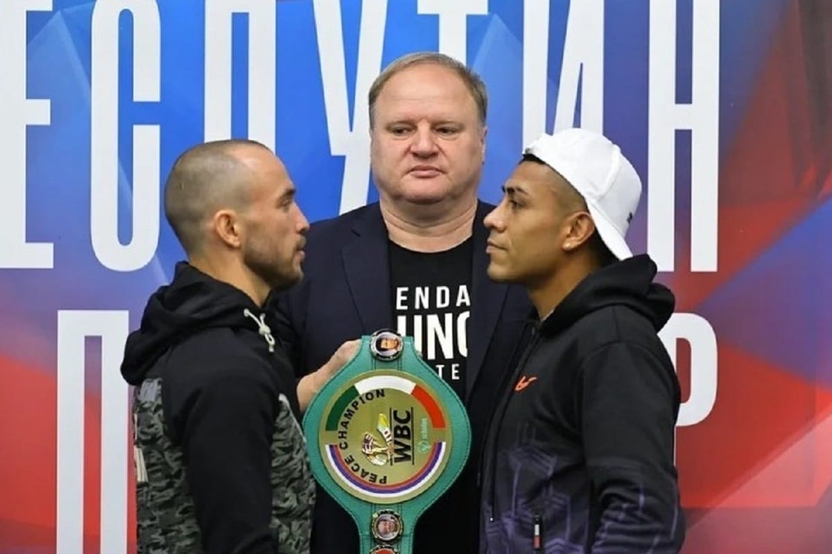 Pelea de box en Rusia