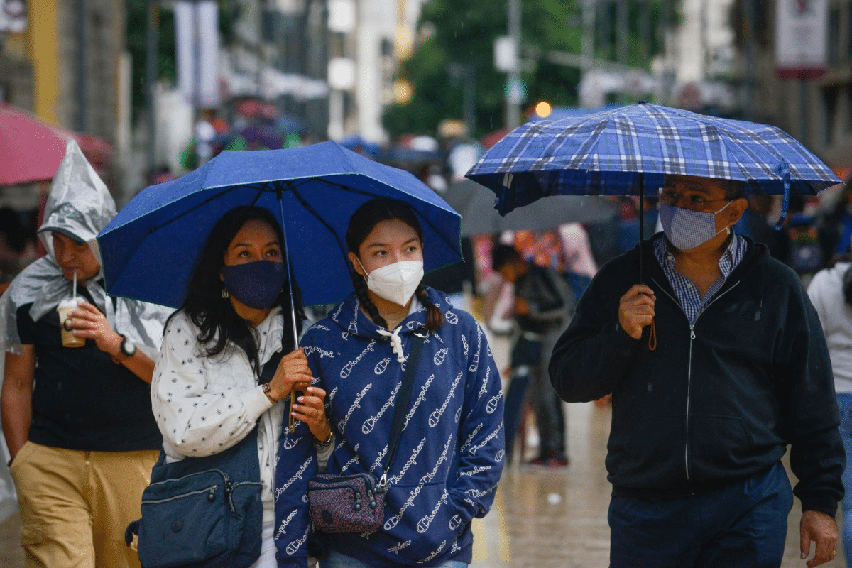 Foto:Cuartoscuro. | LLuvias en Ciudad de México