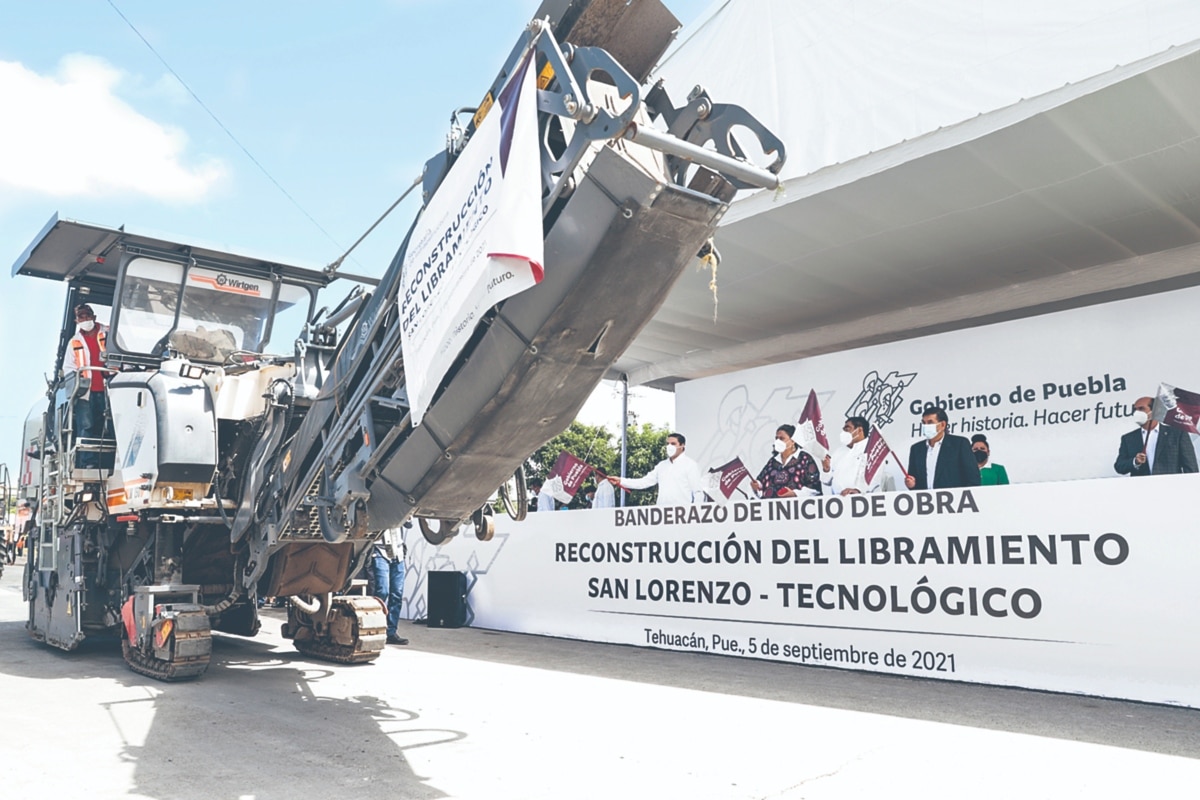 El gobernador Barbosa dio inicio al libramiento San Lorenzo-Tecnológico