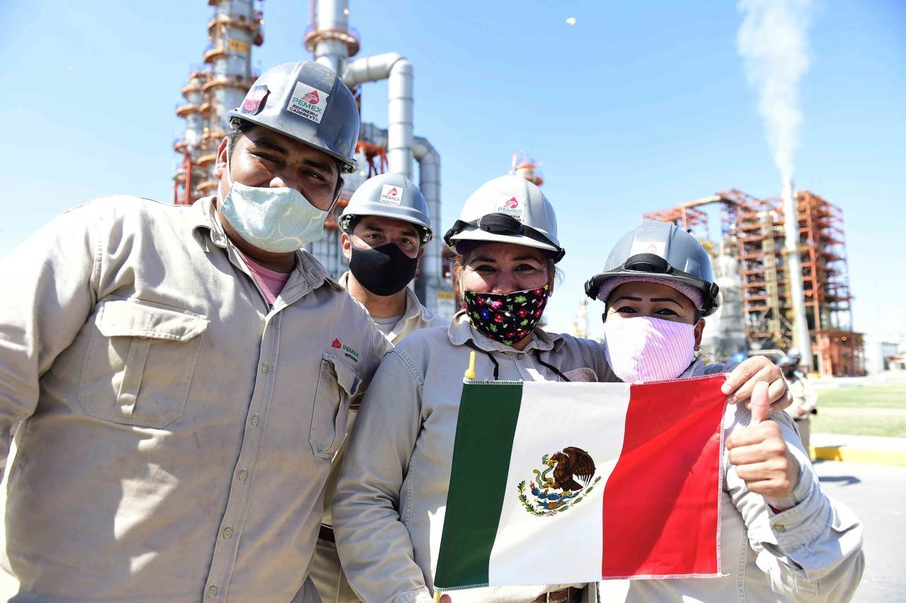 Foto: Cuartoscuro. El Presidente invitó a los aspirantes a la dirigencia del sindicato de Pemex a hablar en la mañanera.