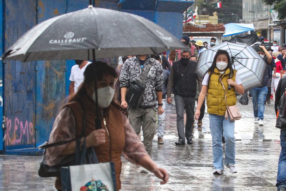 Las lluvias para mañana serán intensas