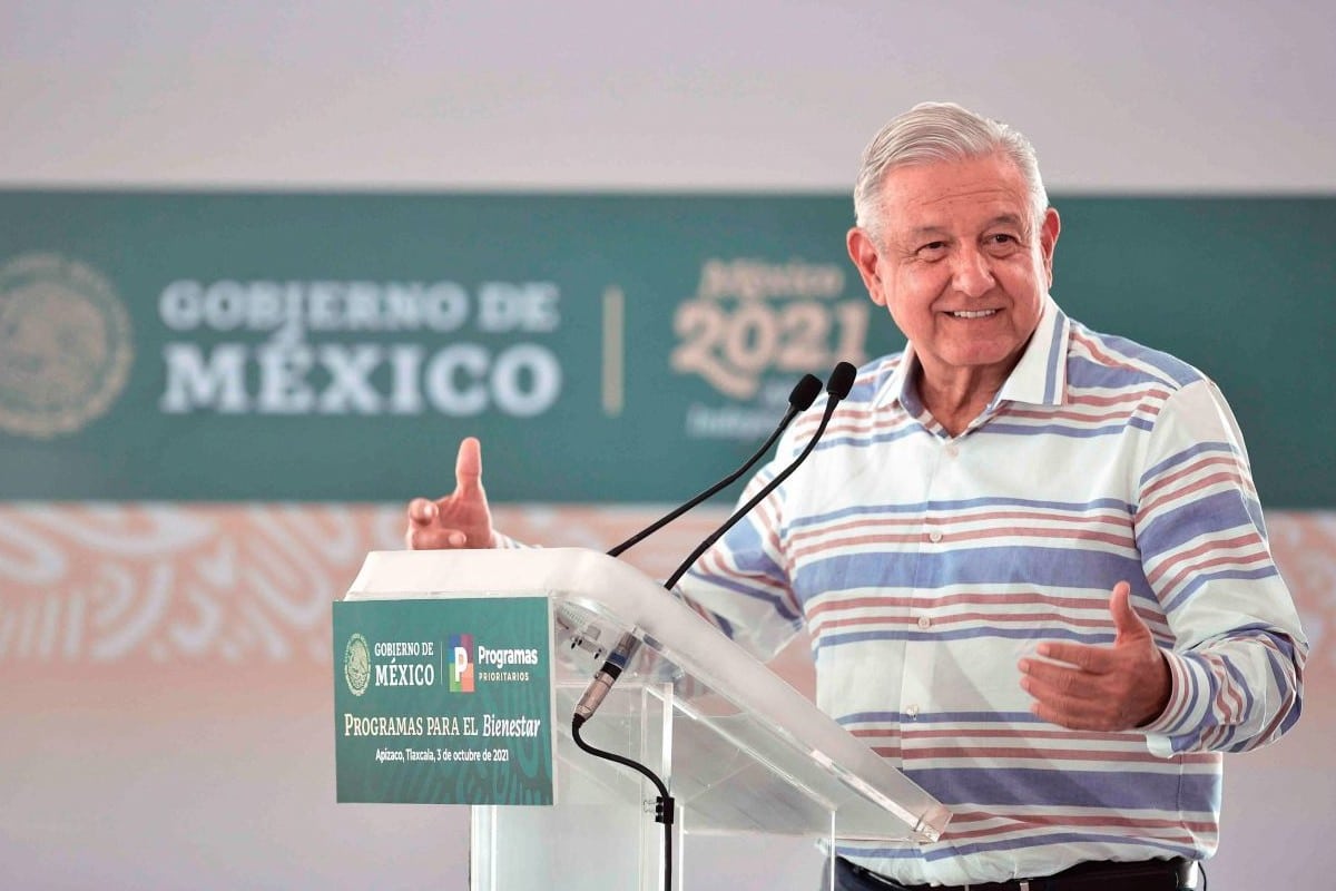 AMLO señaló que eventos como el sucedido en Puebla son "gajes del oficio".