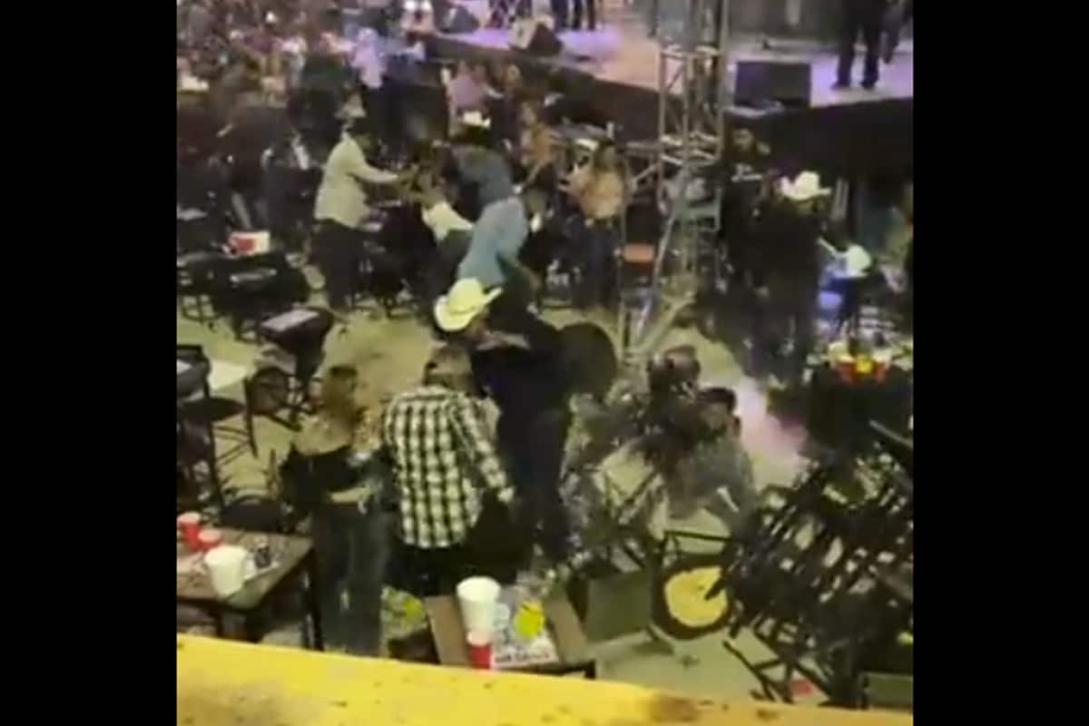 VIDEO. Brutal golpiza en concierto de Lalo Mora