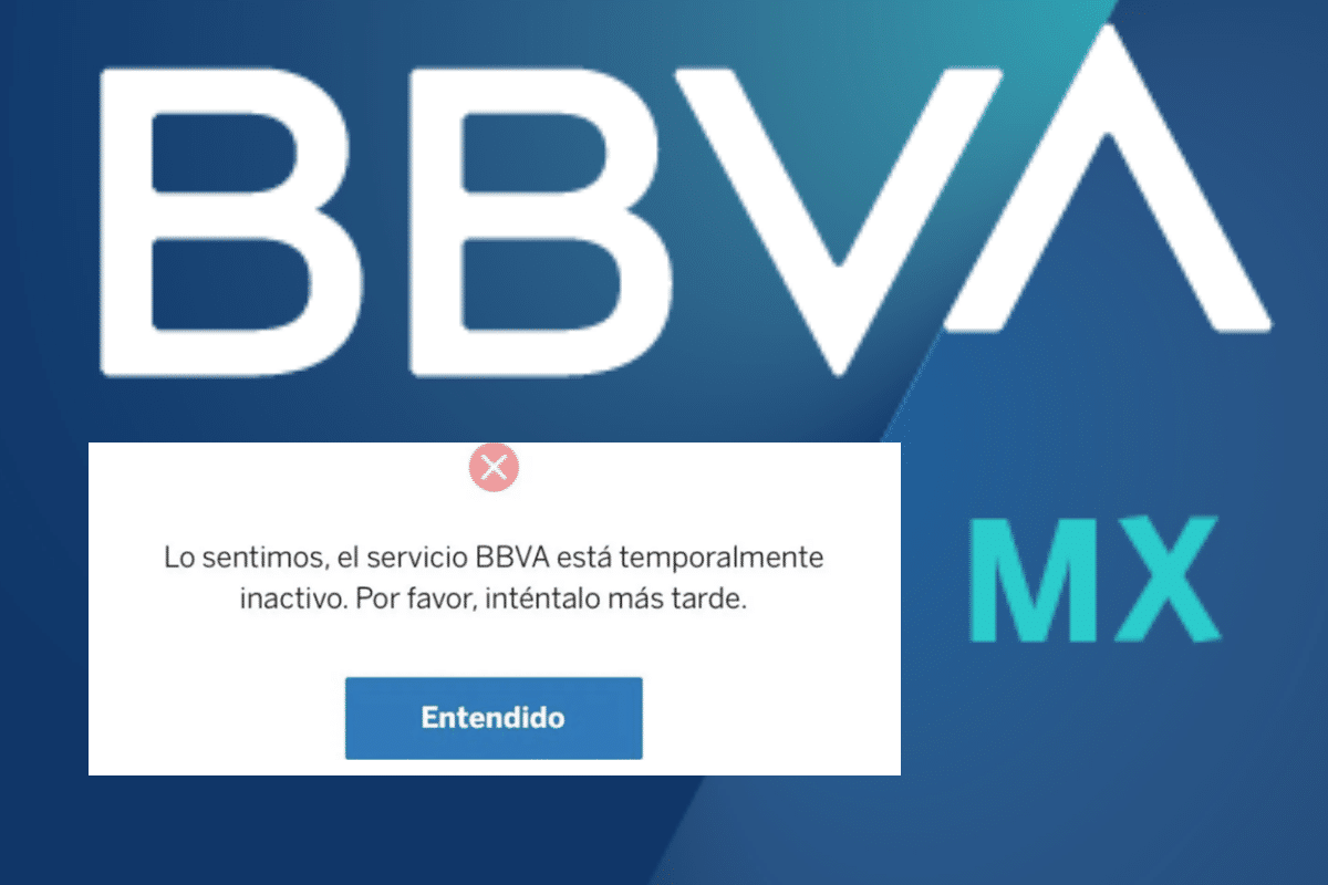 ¡Otra vez! Usuarios de BBVA reportan fallas en su sistema