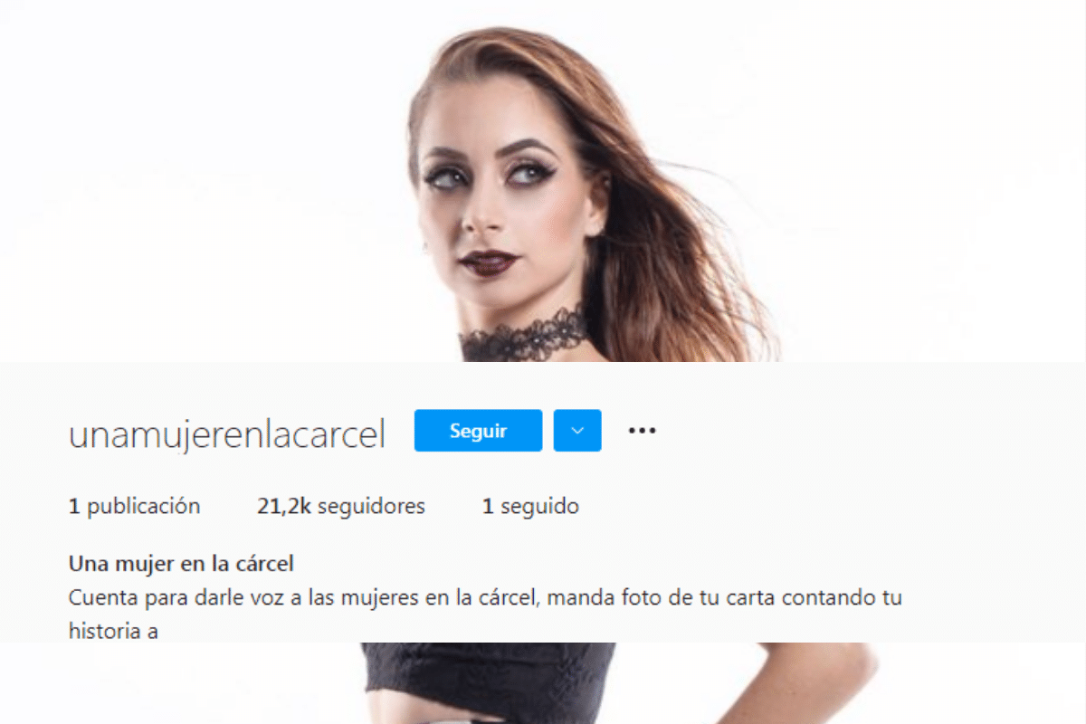 YosStop quiere dar voz a mujeres encarceladas con nueva cuenta de Instagram