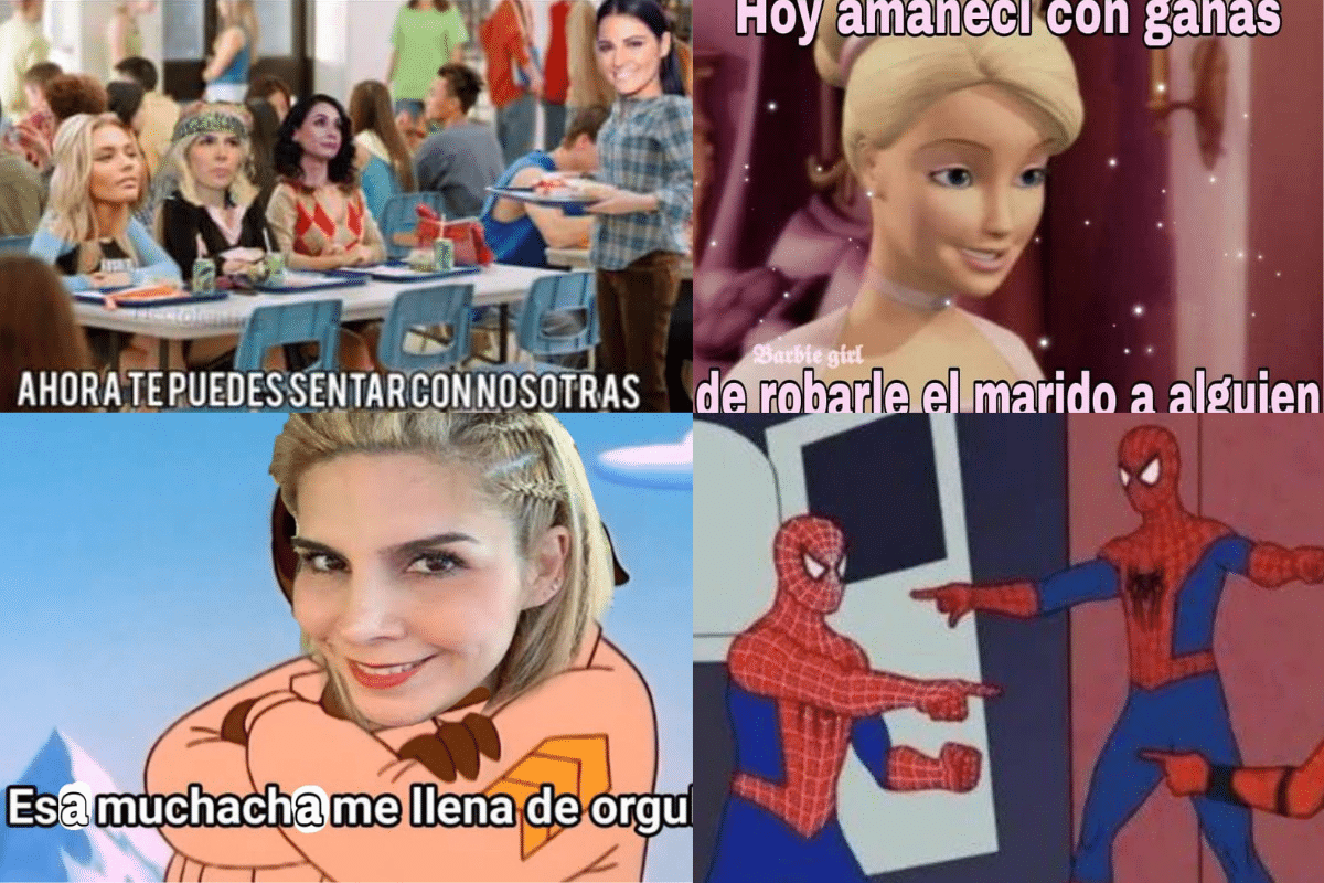 ¿Robamaridos? Maite Perroni es comparada con Karla Panini en una ola de memes