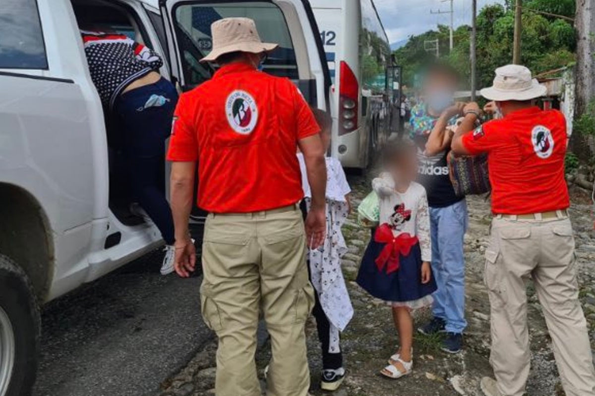 Migración indicó que apoyará con documentos humanitarios a algunos miembros de la caravana.