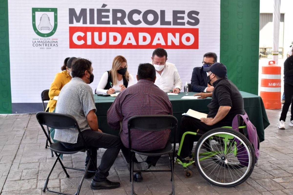 Inicia en Magdalena Contreras el programa miércoles ciudadano