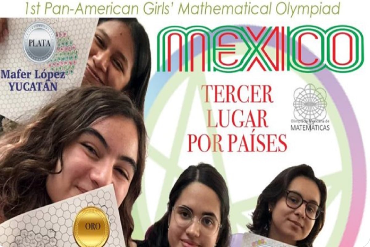 Mujeres ganan Olimpiadas de Matemáticas.