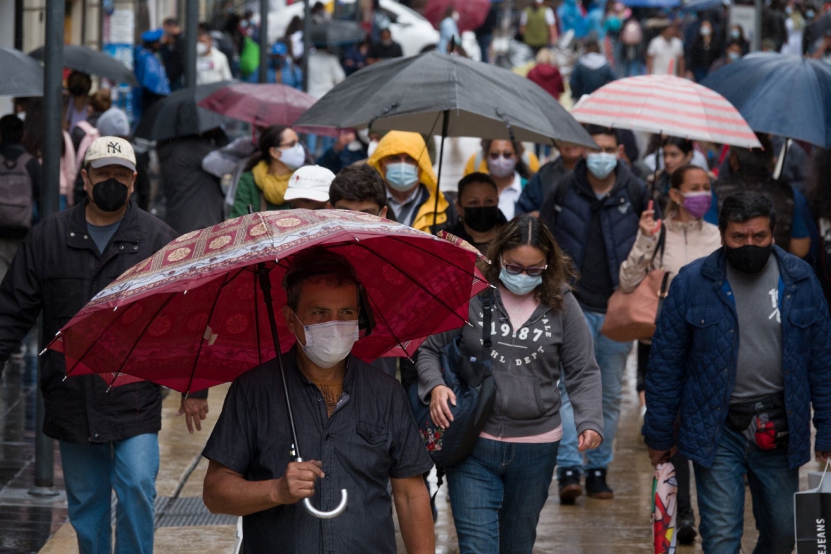 Foto: Galo Cañas/ Cuartoscuro | Este domingo se espera un clima templado con cielo medio nublado e intervalos de lluvia en la Ciudad de México.