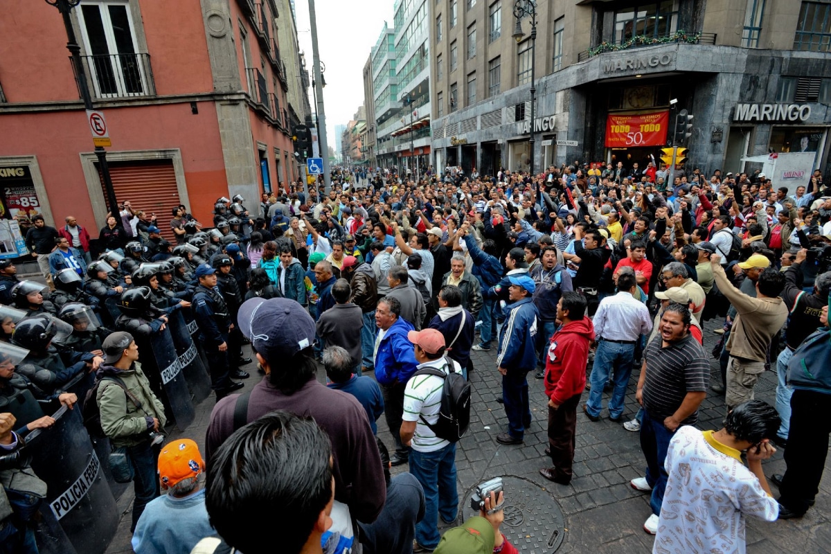 Estas son las marchas y concentraciones para este viernes 12 de noviembre.