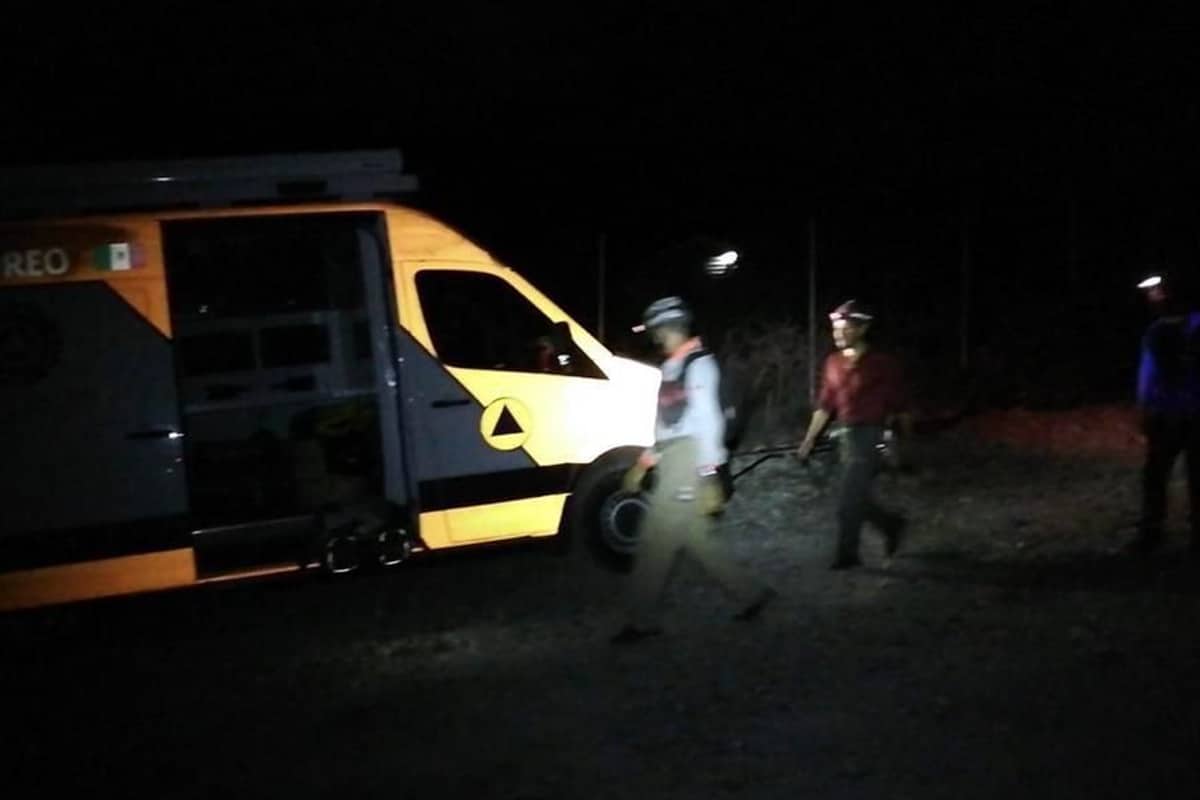 Foto: captura | Los escaladores permanecían perdidos desde de ayer en el parque La Huasteca.