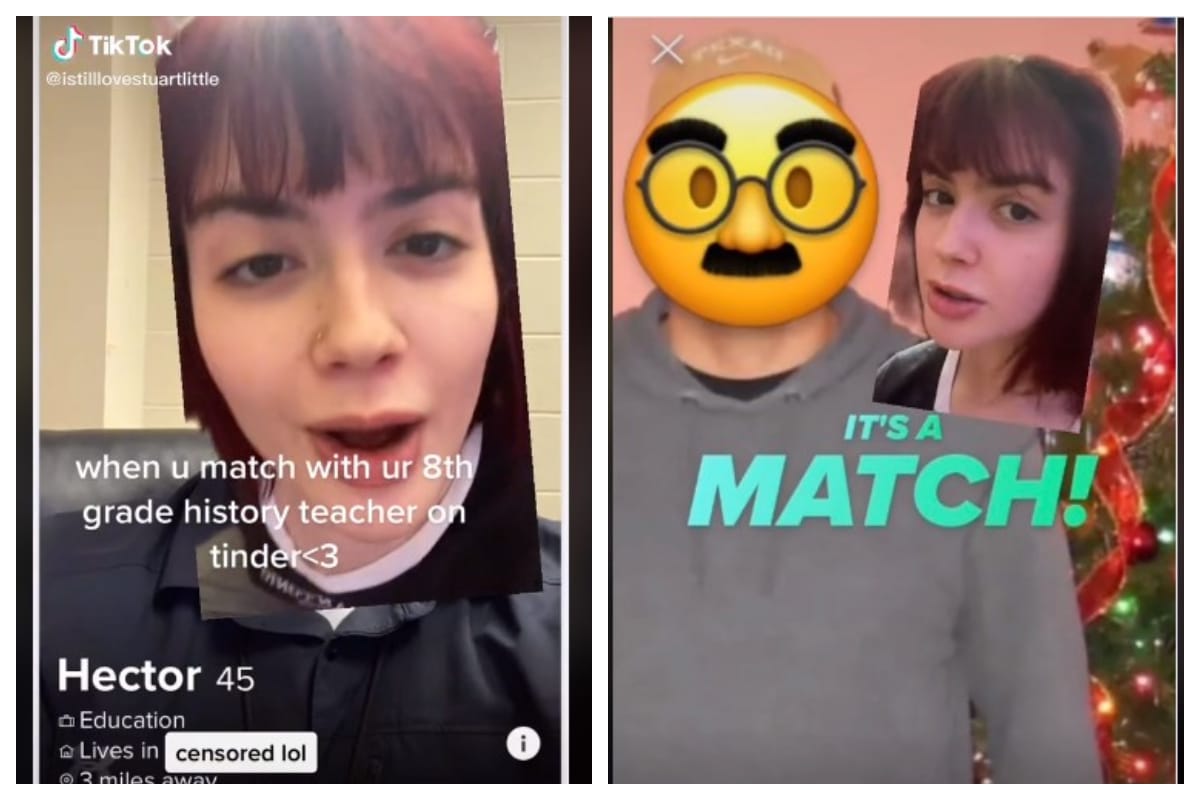 ¿Hacer “match” con tu profesor en TikTok?