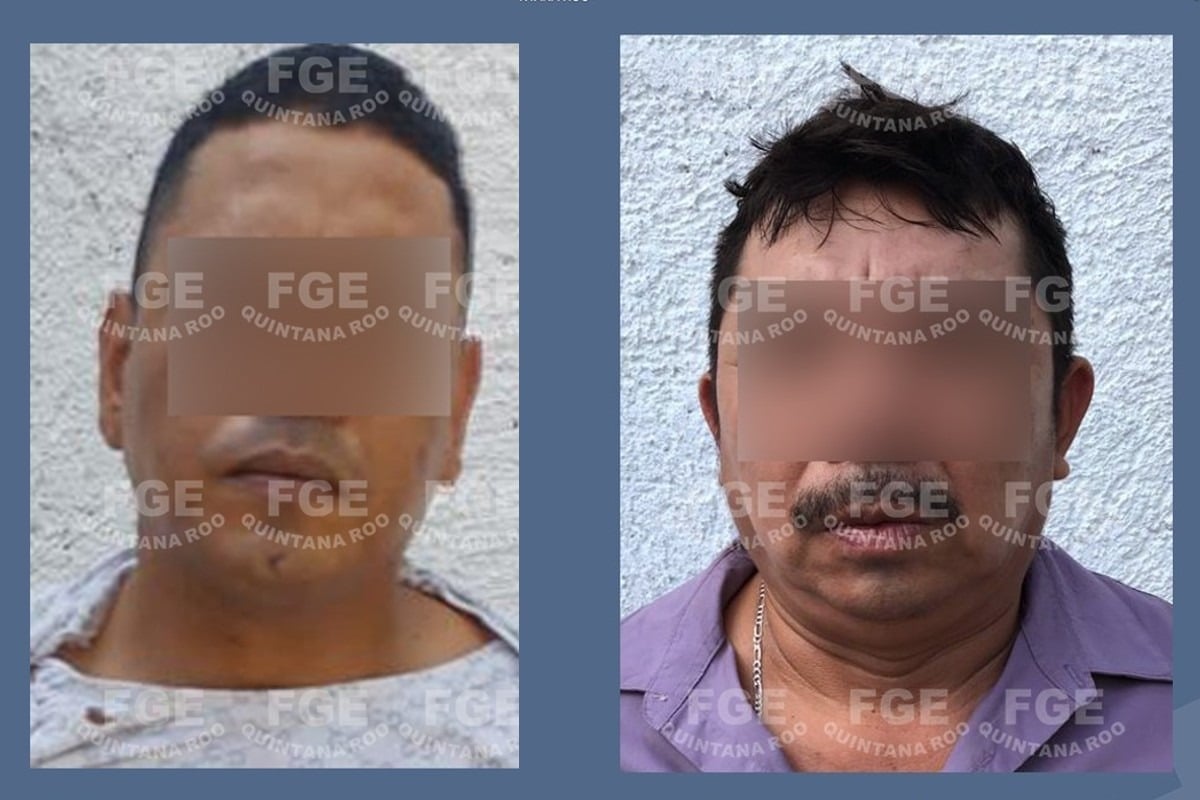 Los detenidos de nombres César “G” conductor de un vehículo avanza de color café y Miguel “Y” conductor del auto Bit