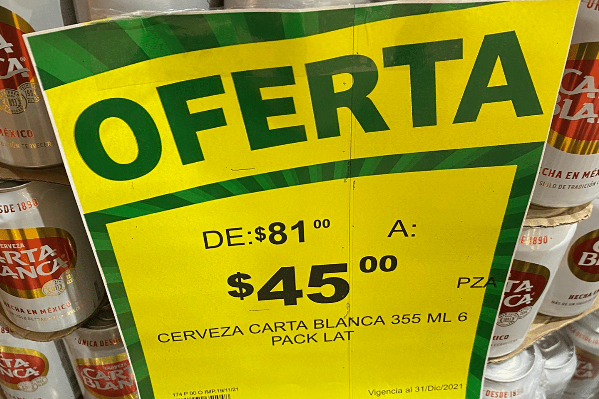 ¡Con la cerveza no, Soriana! Comprador denuncia oferta falsa  