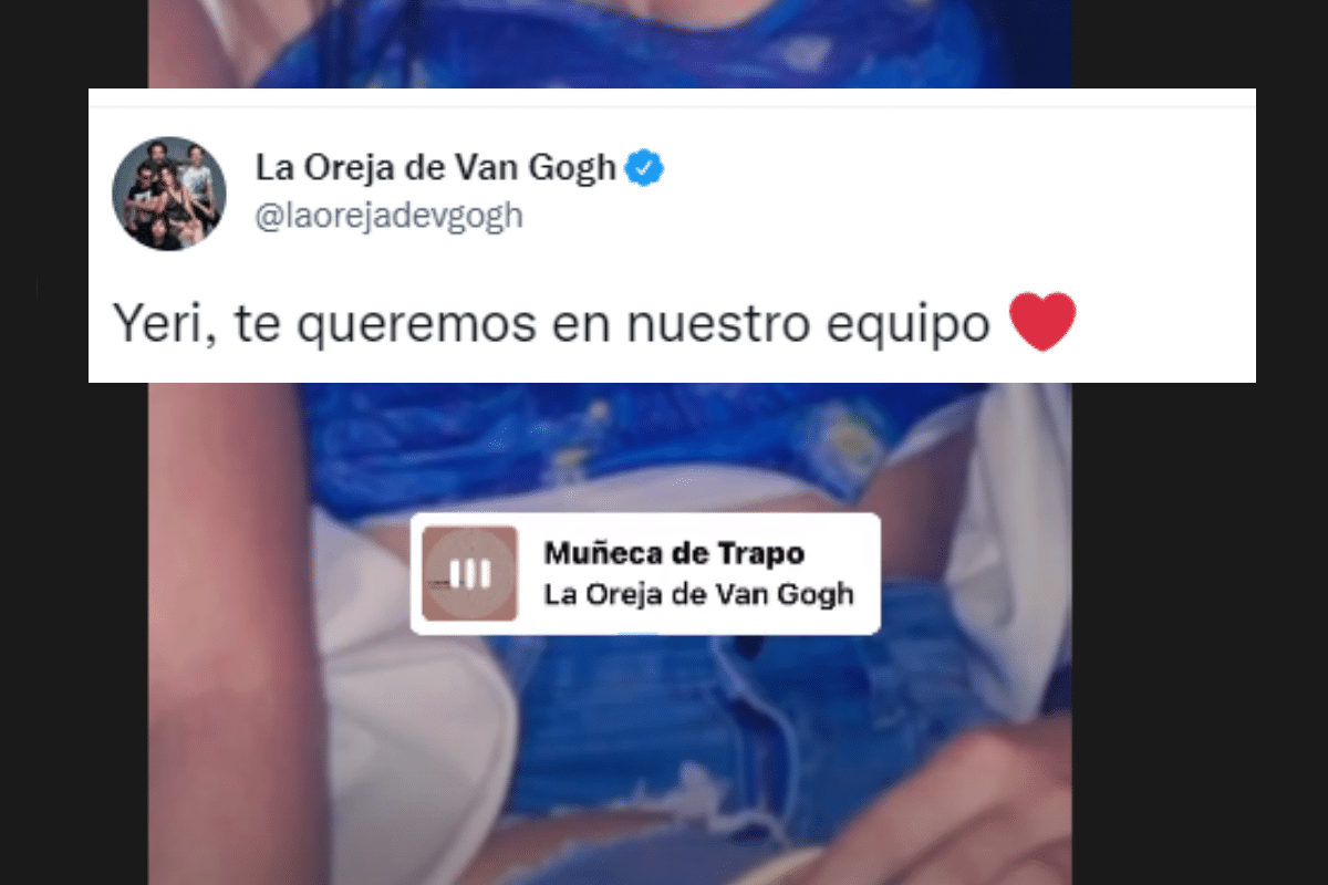 Oreja de Van Gogh busca a influencer que los confundió con el artista