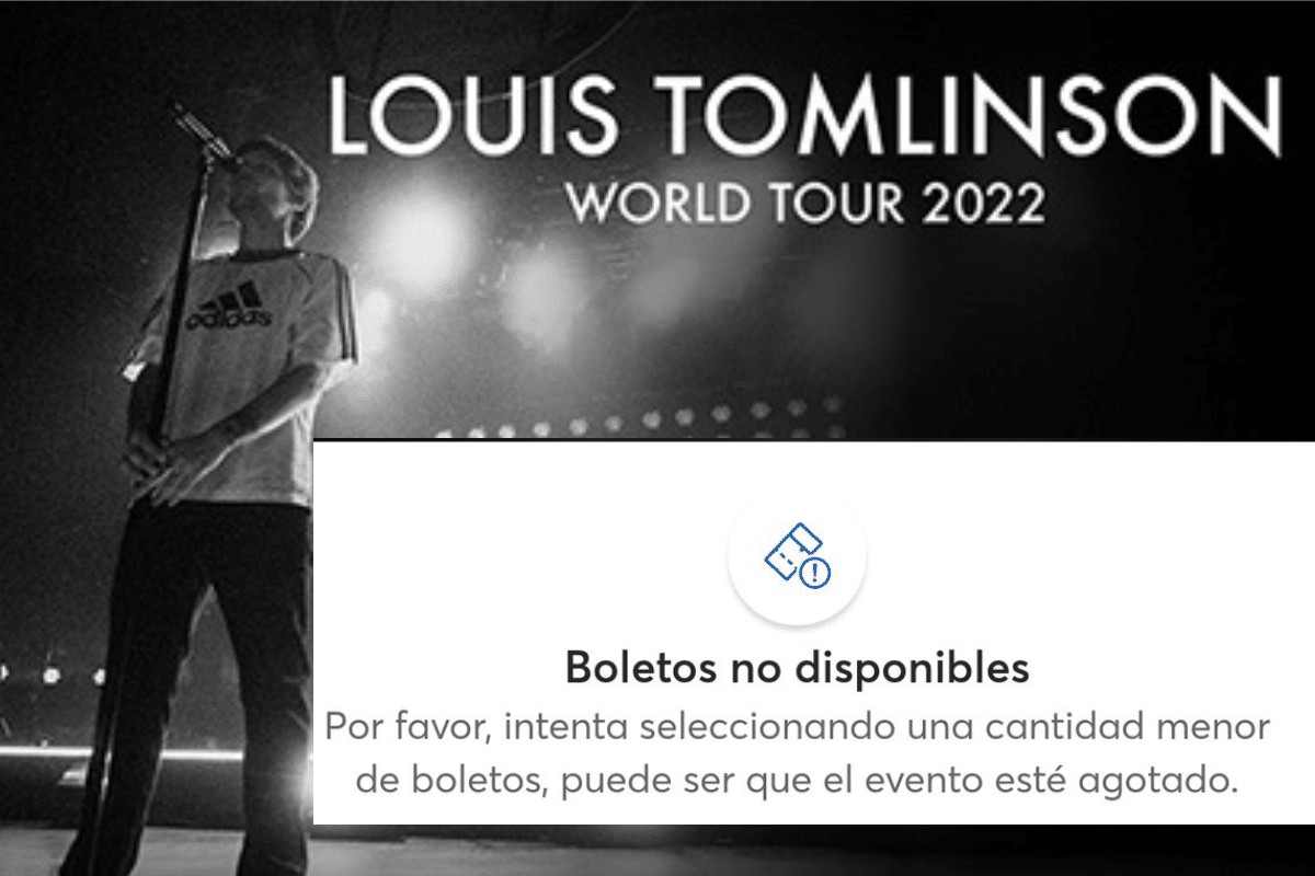 Directioners rompen Internet tras problemas con Ticketmaster para ver a Louis Tomlinson