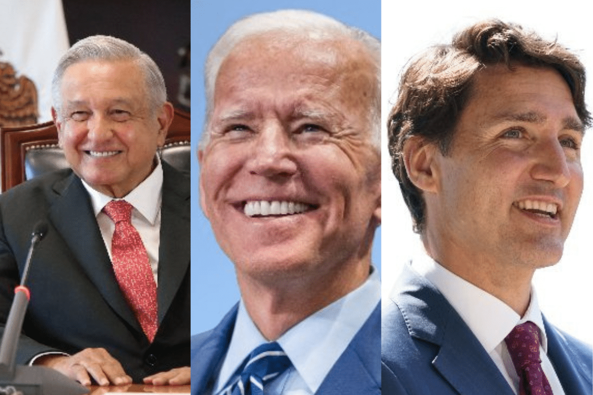 Integración económica, migración y salud los temas de AMLO a tratar con Joe Biden y Justin Trudeau 