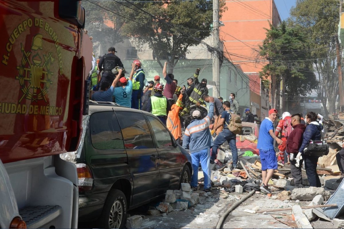 Trabajos de remoción de escombro y centros acopio continúan en Colonia Pensil