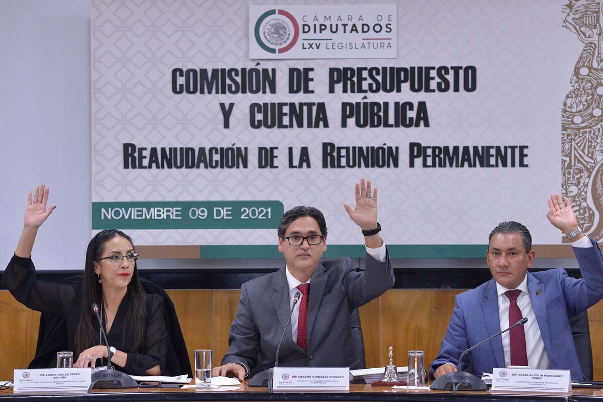 Avanza en San Lázaro aprobación de Presupuesto de Egresos 2022