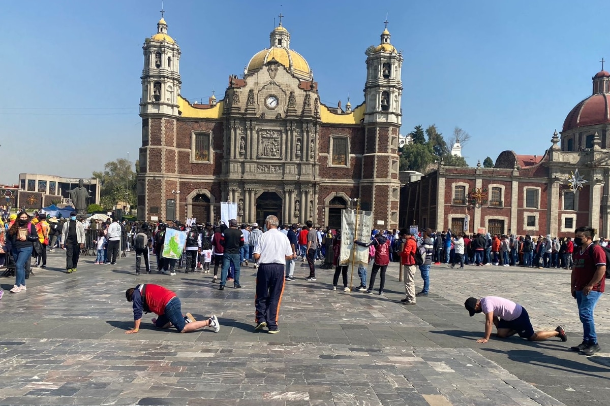 Foto: Lily Ponce. La Basílica comienza a recibir cada día más peregrinos.