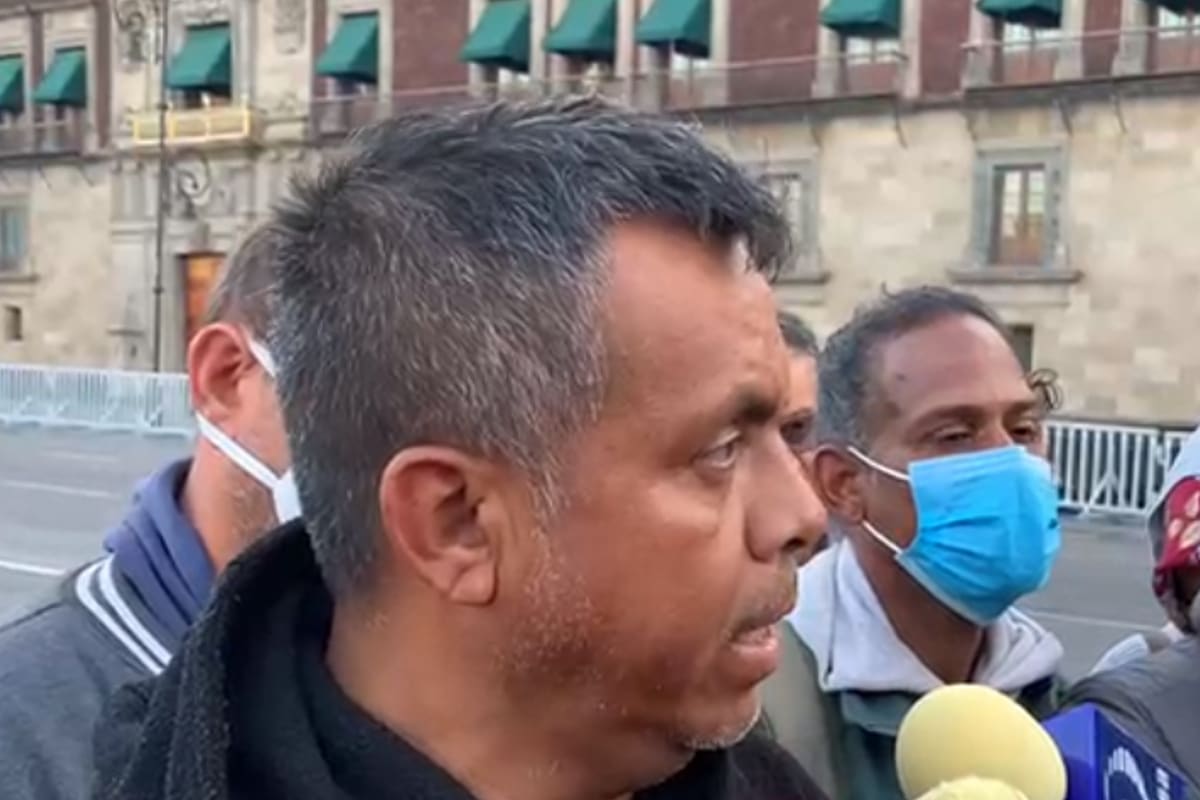 Foto: Captura de video. Irineo Mujica indicó que espera que haya una solución para la Caravana tras la reunión en la Segob.