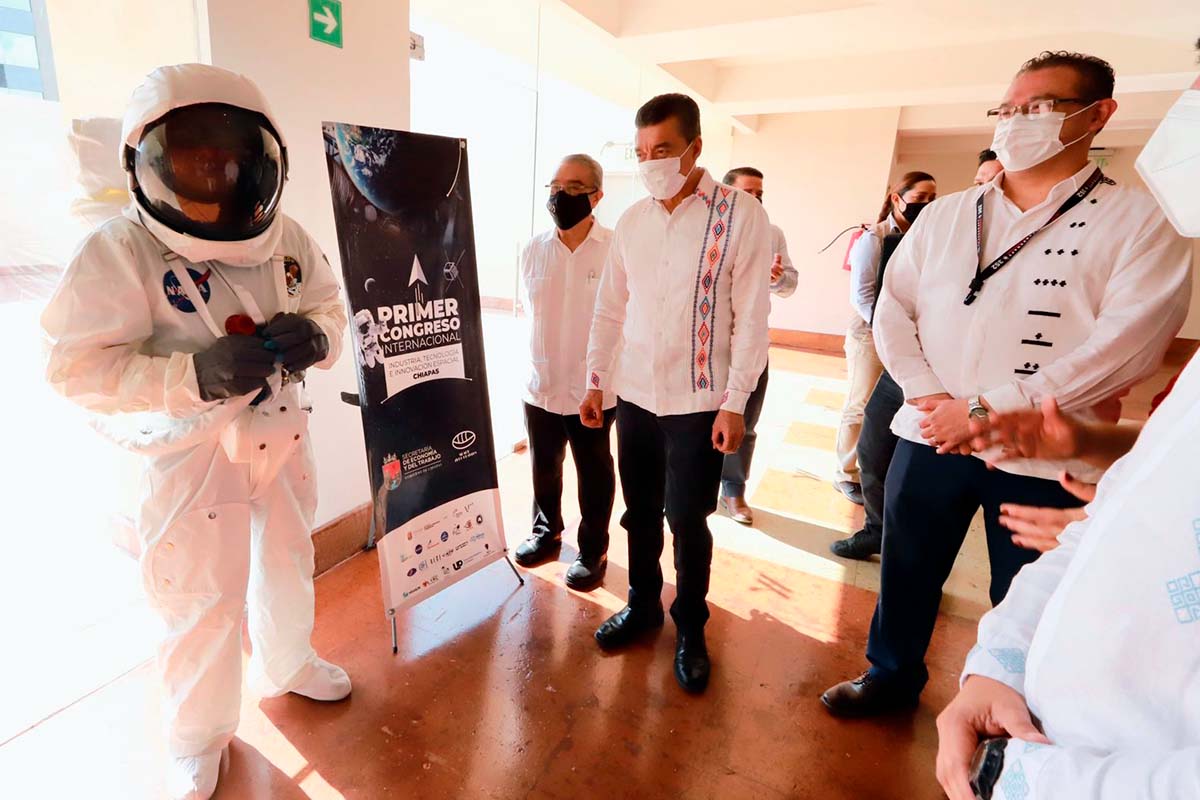 Chiapas, sede del Primer Congreso Internacional Industria, Tecnología e Innovación Espacial